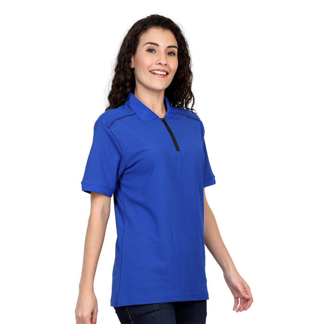 Royal Blue - Unisex Sporty Polo TShirt