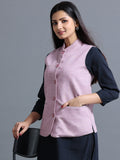 Womens Nehru Jacket - Maroon