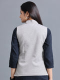 Women's Nehru Jacket – Nut Brown