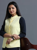 Women's Nehru Jacket – Lemon 