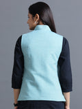 Women’s Nehru Jacket – Jade