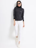 Women’s rPET with Cotton Basic Turtle Neck Full Sleeve T Shirt