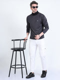 Men’s rPET with Cotton Basic Turtle Neck T Shirt