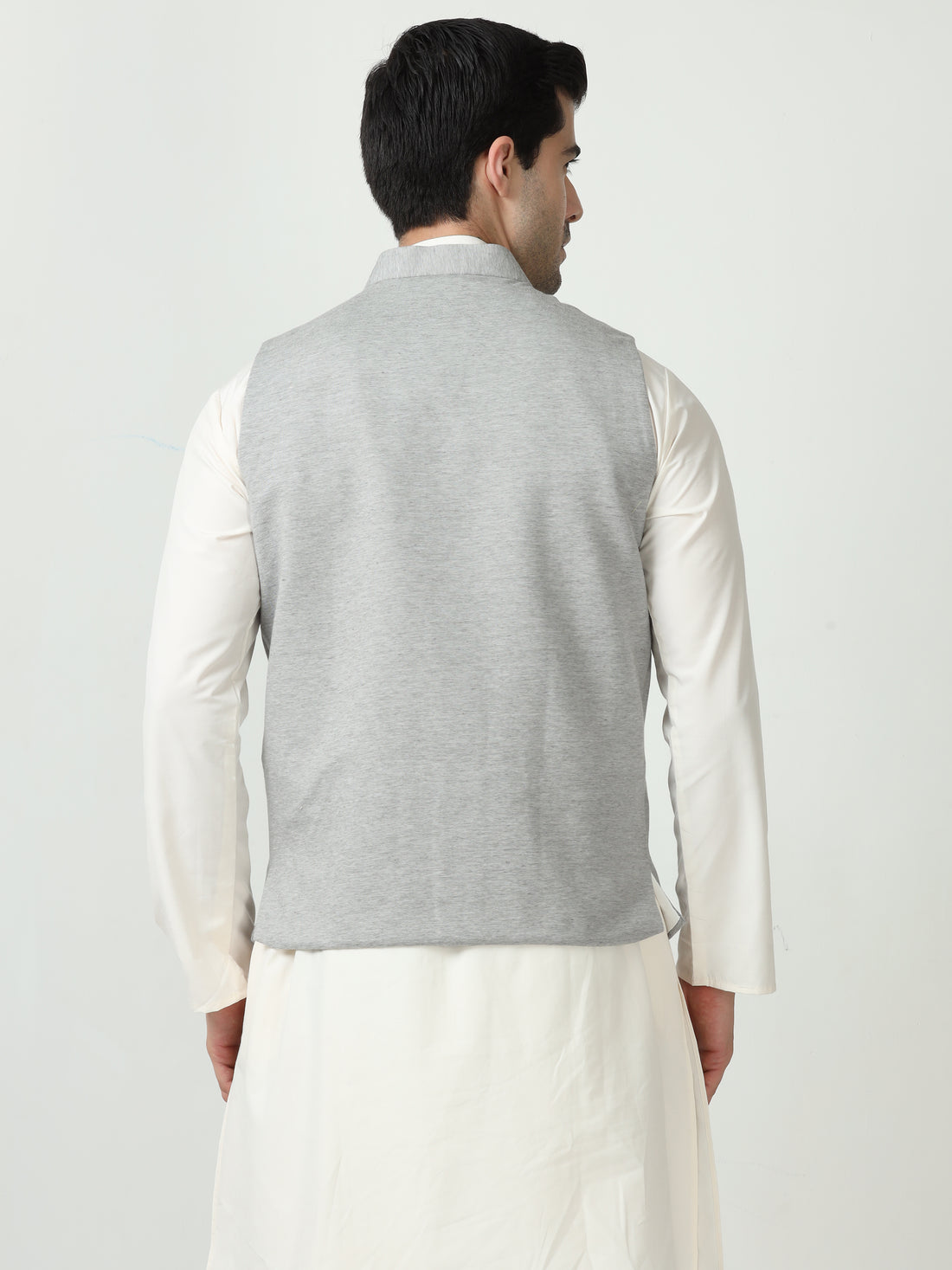 Mens rPET with Recycled Cotton Modi Jacket - Steel Grey