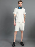 Men's rPET with Cotton Nature 2 Pcs Co-Ord Set (T Shirt & Short)