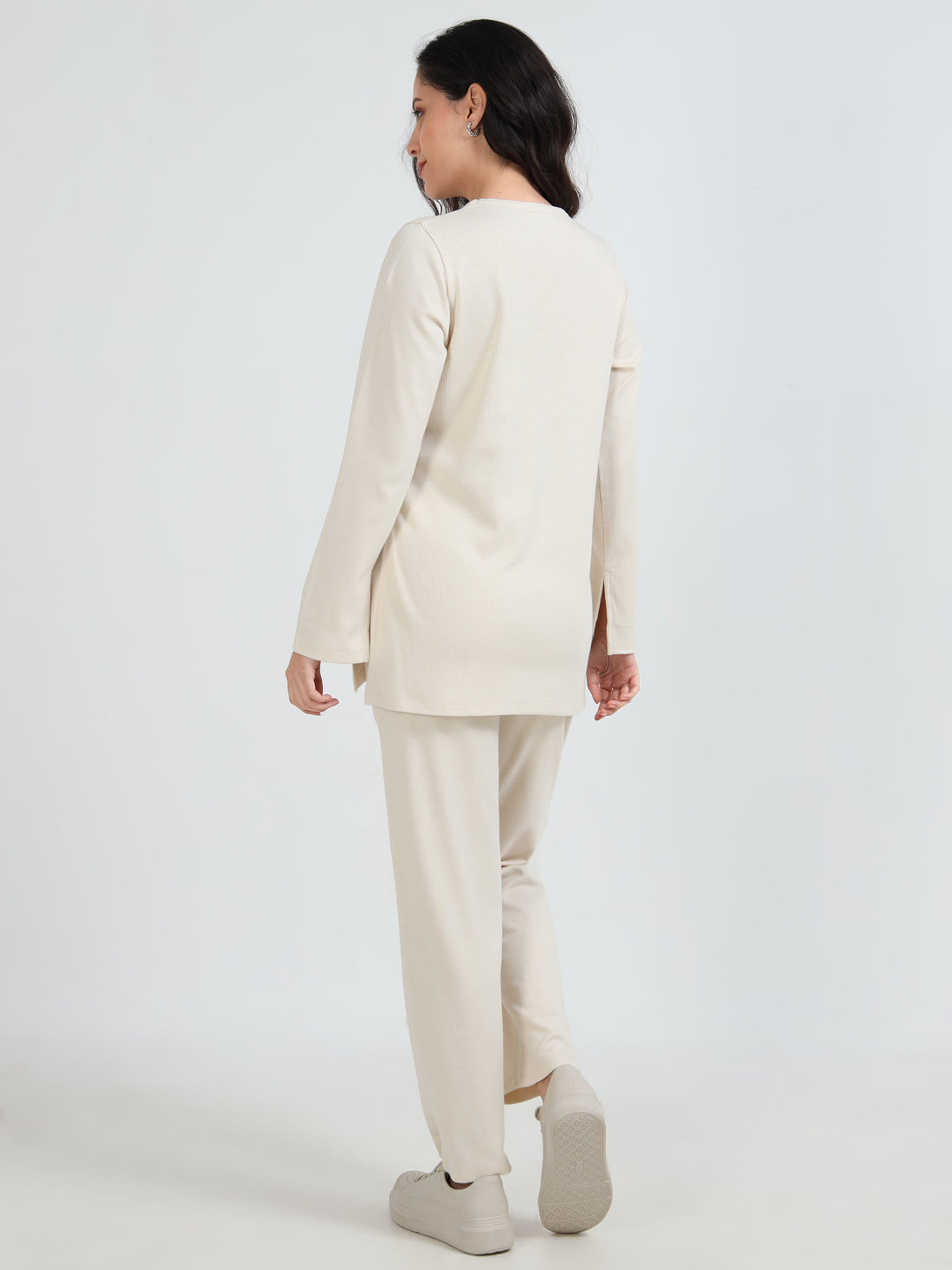 Women's rPET with Recycled Cotton Nature 2 Pcs Co-Ord Set