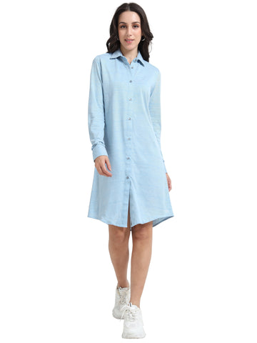 Women's rPET Oversized Shirt Dress