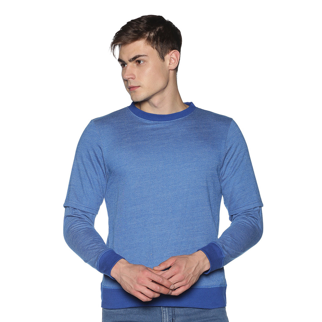 Men's rPET Double Sleeved Sweatshirt