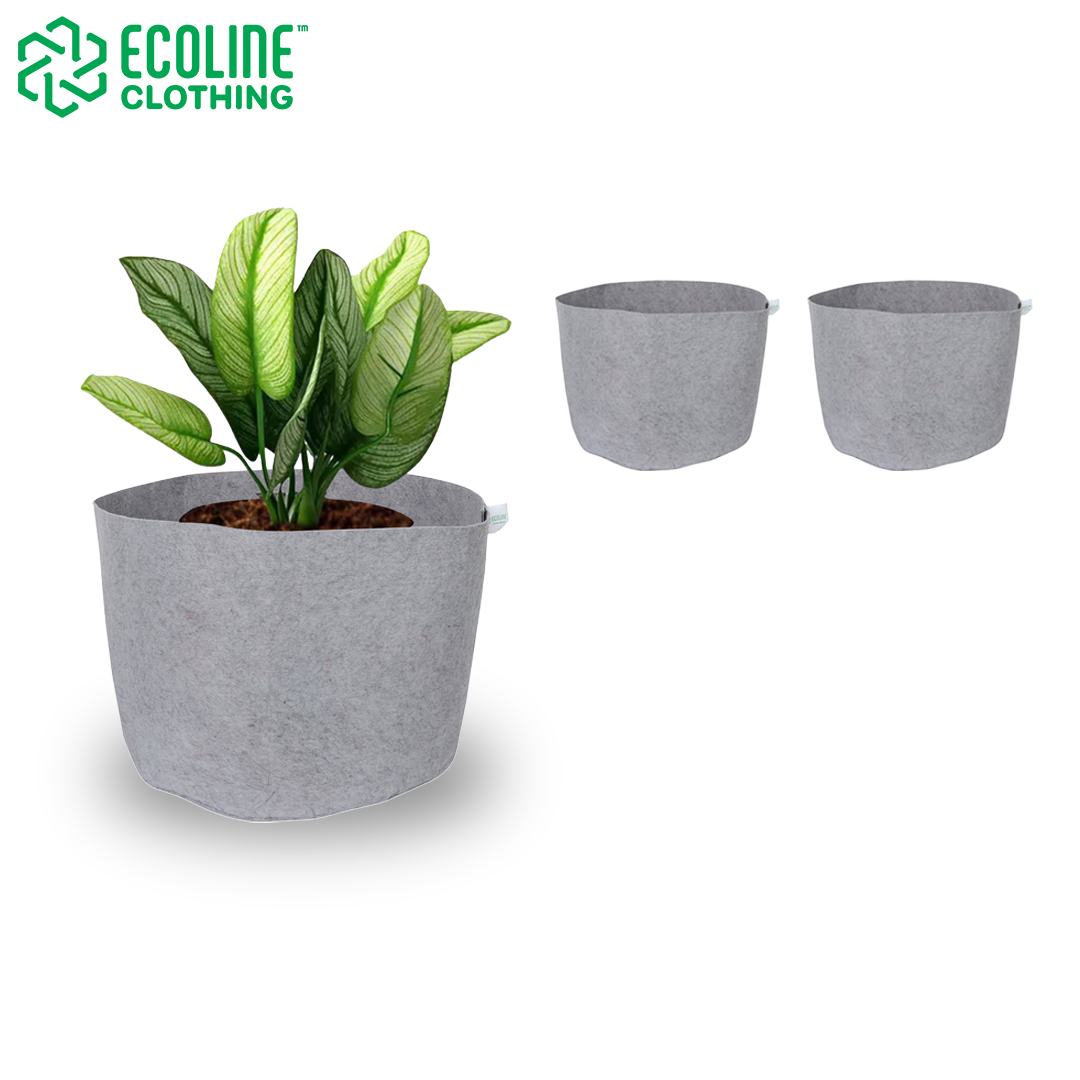 Sustainable Round Grow Bag – 18 x 12 inch