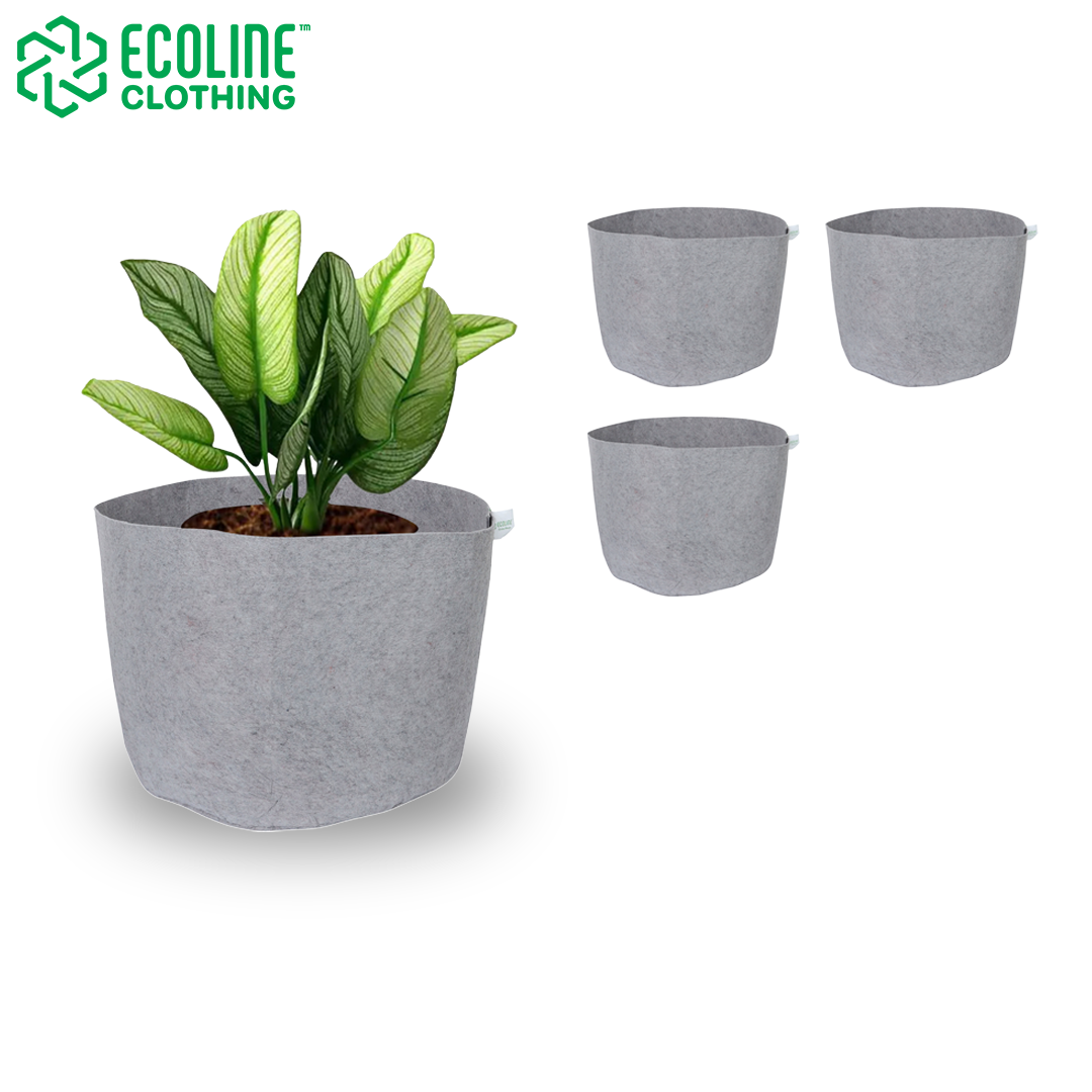 Sustainable Round Grow Bag – 18 x 12 inch