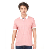 Men's rPET with Cotton Double Coloured Polo TShirt