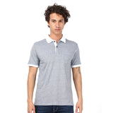 Men's rPET with Cotton Double Coloured Polo TShirt
