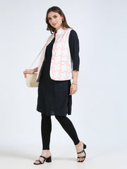 Womens rPET Printed Modi Jacket - Mosaic Boxes