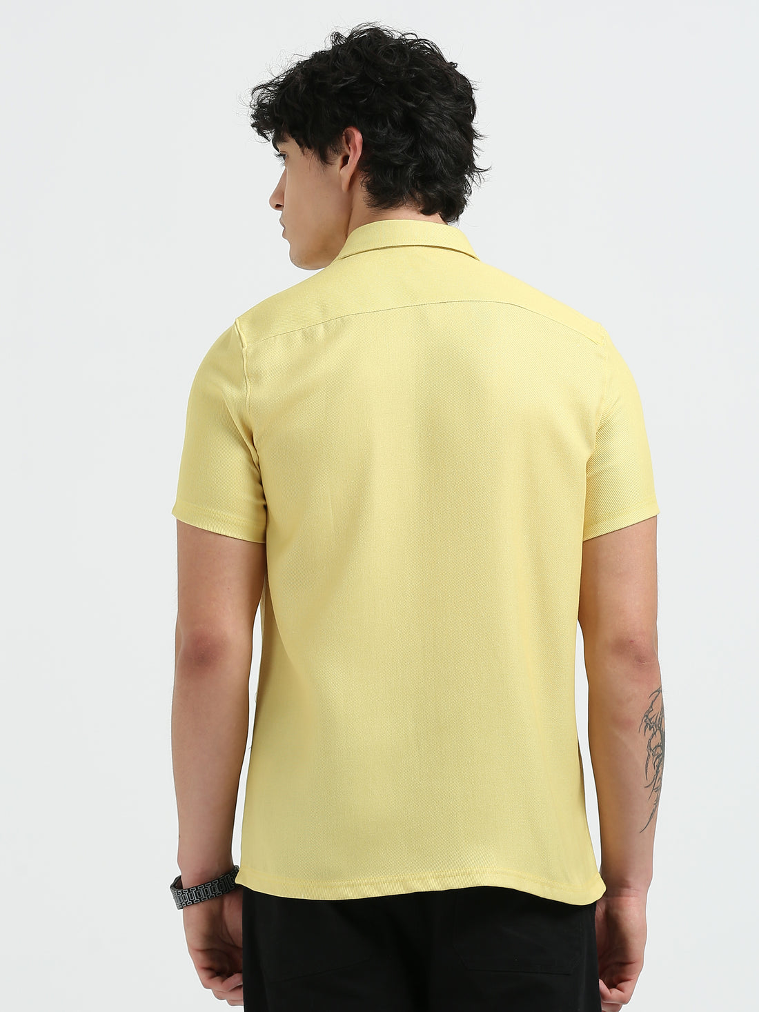 Men’s Half Sleeve Festive Shirt - Temple Print