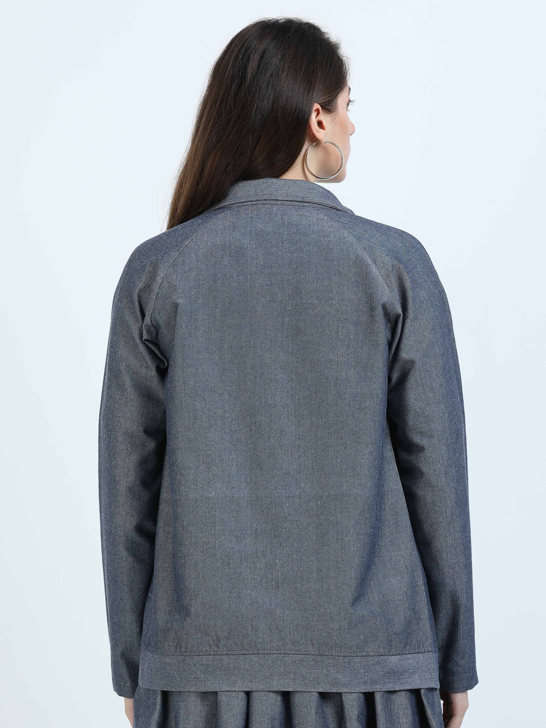 Women's rPET Stylish Jacket  – Dark Navy