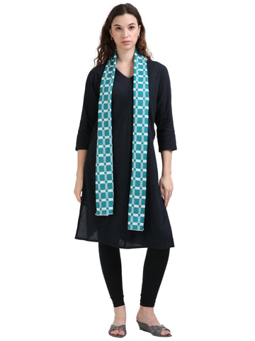 Luxurious Stole - Ramargreen With Semidull