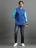 Men's rPET Full-Sleeved Athletic Polo T-Shirt