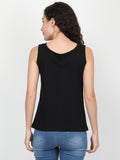 Women's Cotton Dual Neck Tank Top