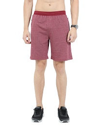 Men's Regular Dual Blend Casual Lounge Shorts - Maroon