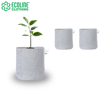 Sustainable Round Grow Bag – 8 x 8 inch