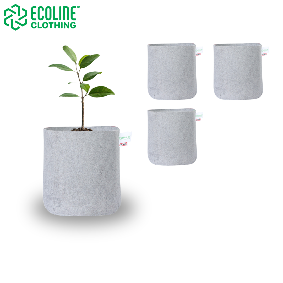 Sustainable Round Grow Bag – 8 x 8 inch