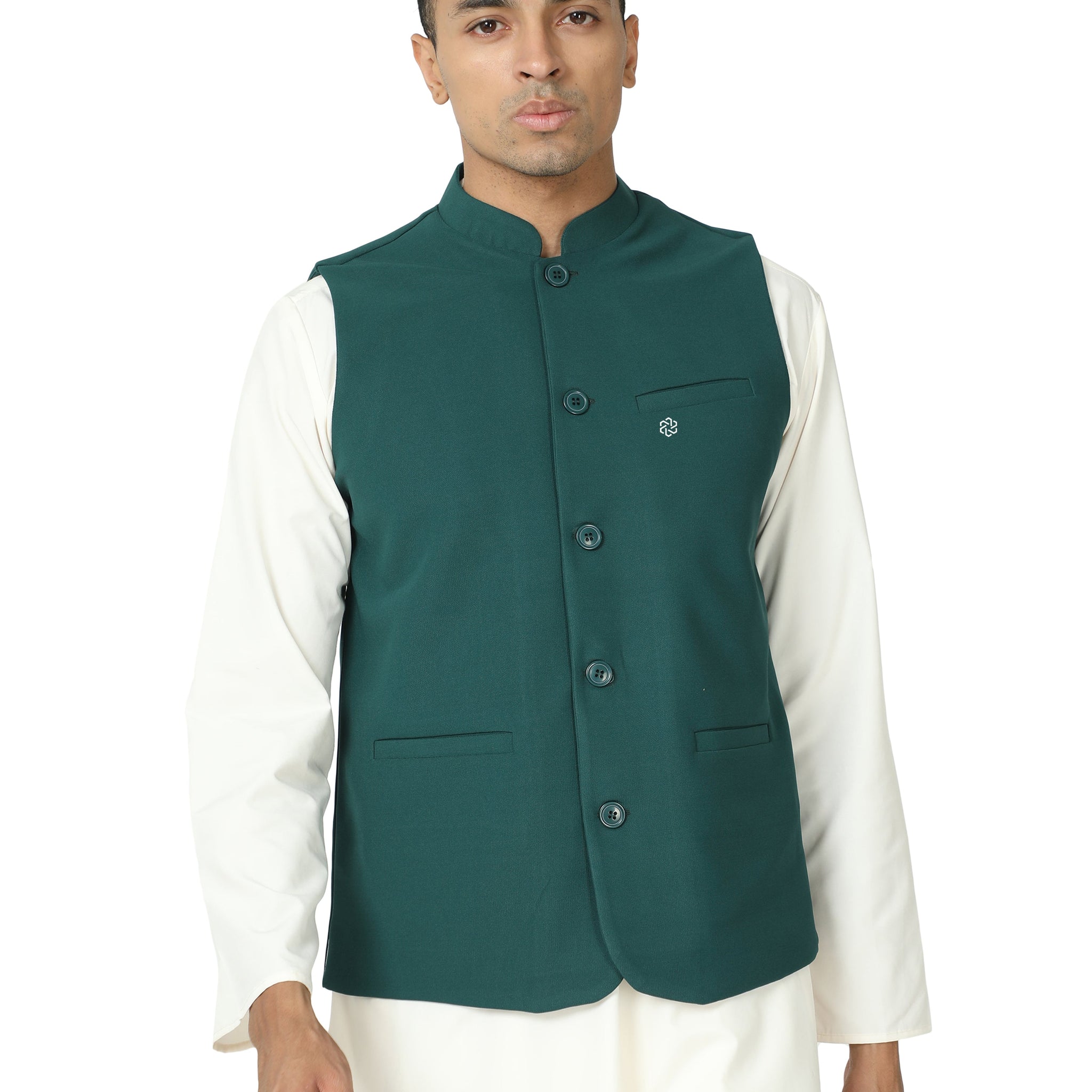Mens Plus Size rPET Modi Jacket's - Bottle Green