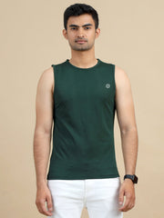 Men's rPET Sports Tank Top - Bottle Green