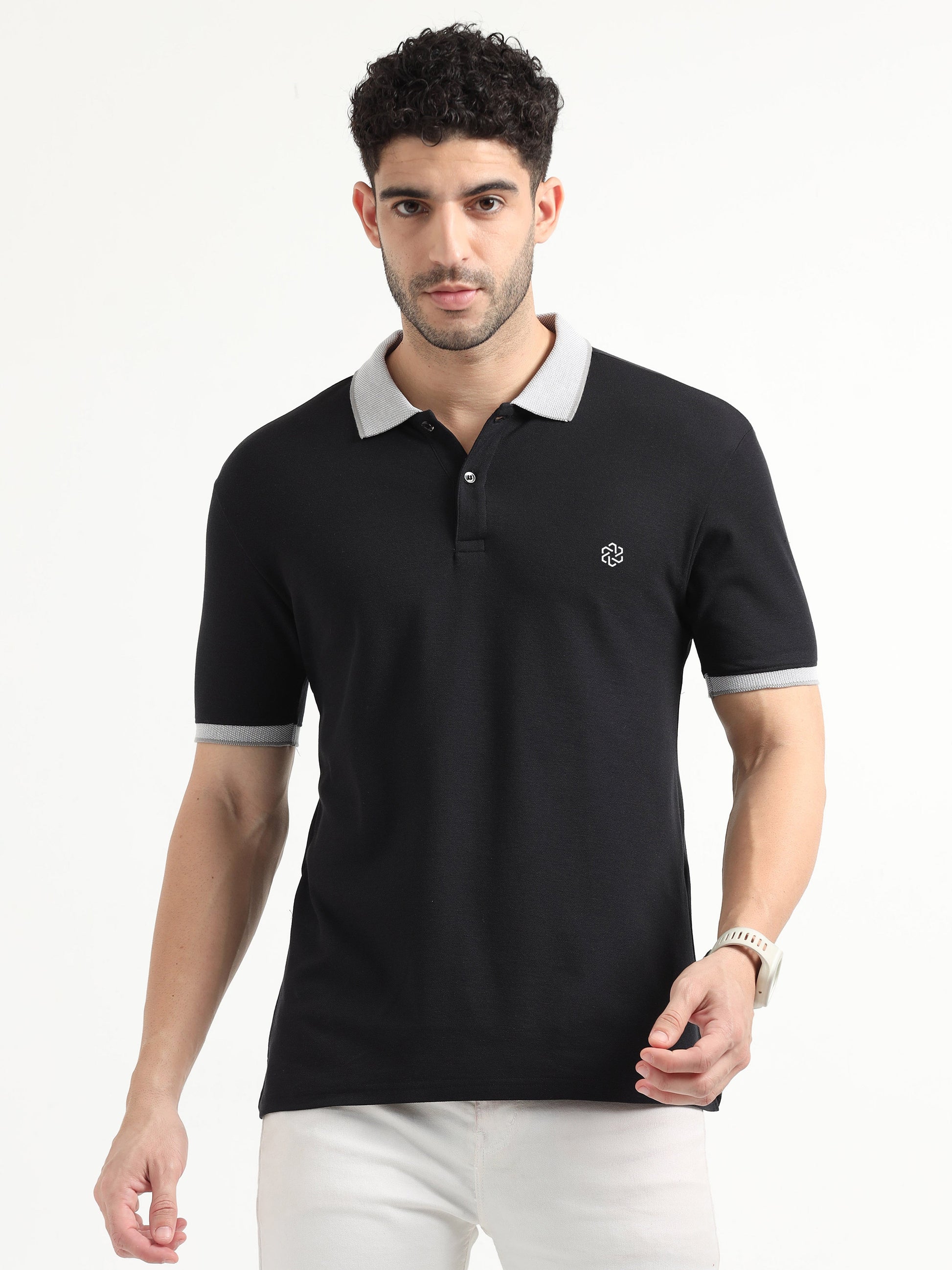 Mens polo tshirt with sport fit