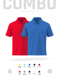 Pick Your Own Choice - Men's rPET Polo TShirt Combo Pack of 2