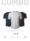 Men's Combo - Eco Round Neck TShirt