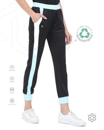 Women's rPET Comfort Joggers - Black