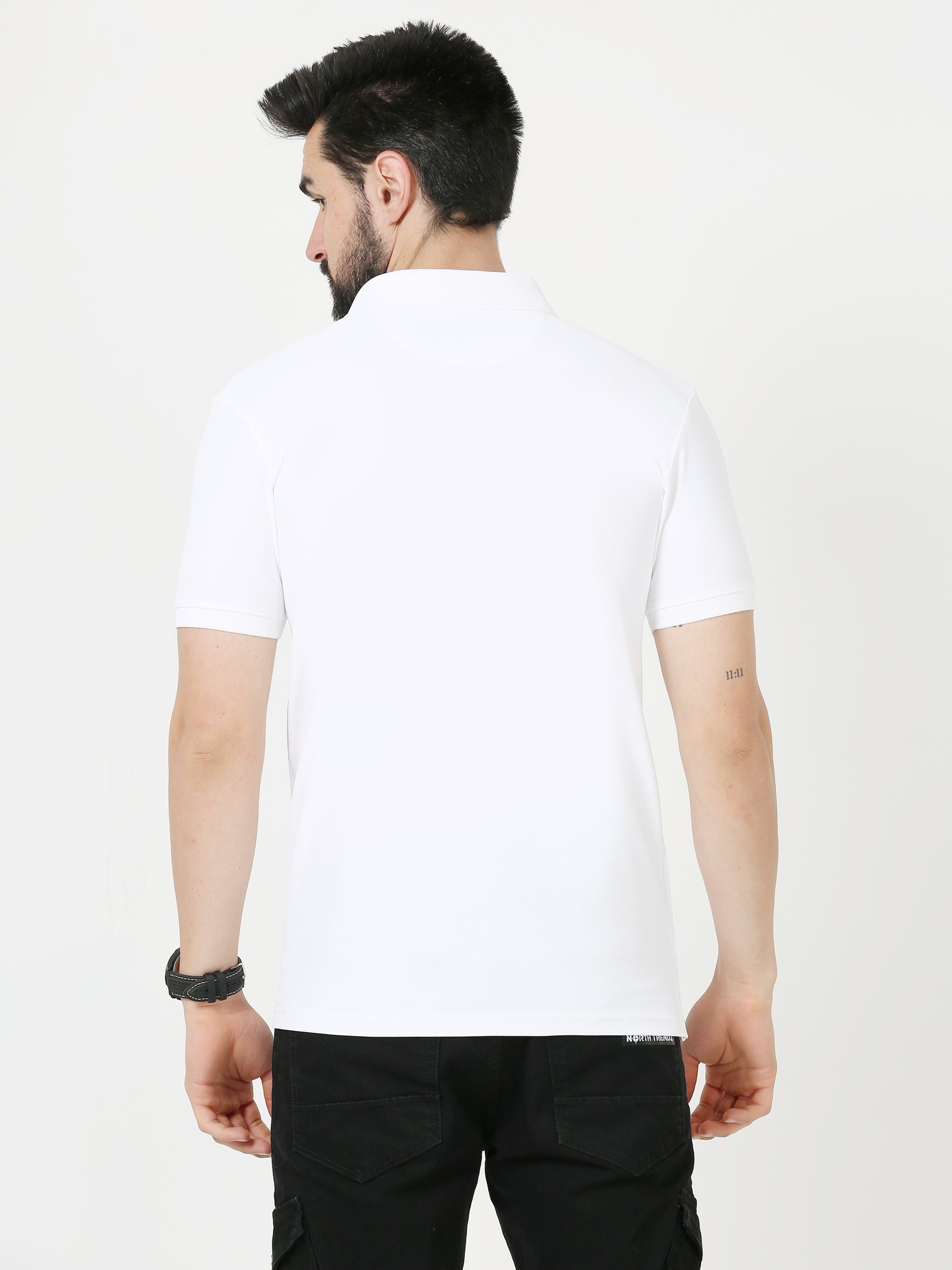 Mens Polo Tshirt - White