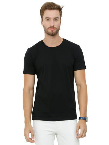 Eco Men's Round Neck TShirt - Black