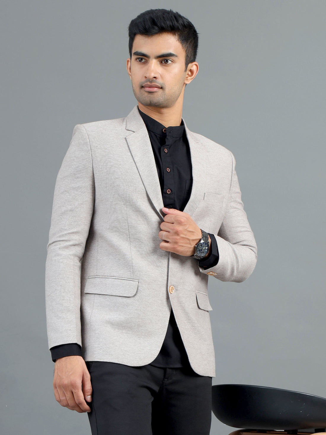 Men's rPET with Recycled Cotton Blazer