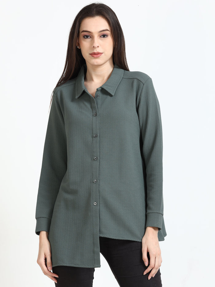 Women's rPET Asymmetrical Shirt