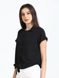 Women's rPET Knotted Shirt