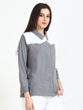 Women's Recycled Cotton Concealed Shirt