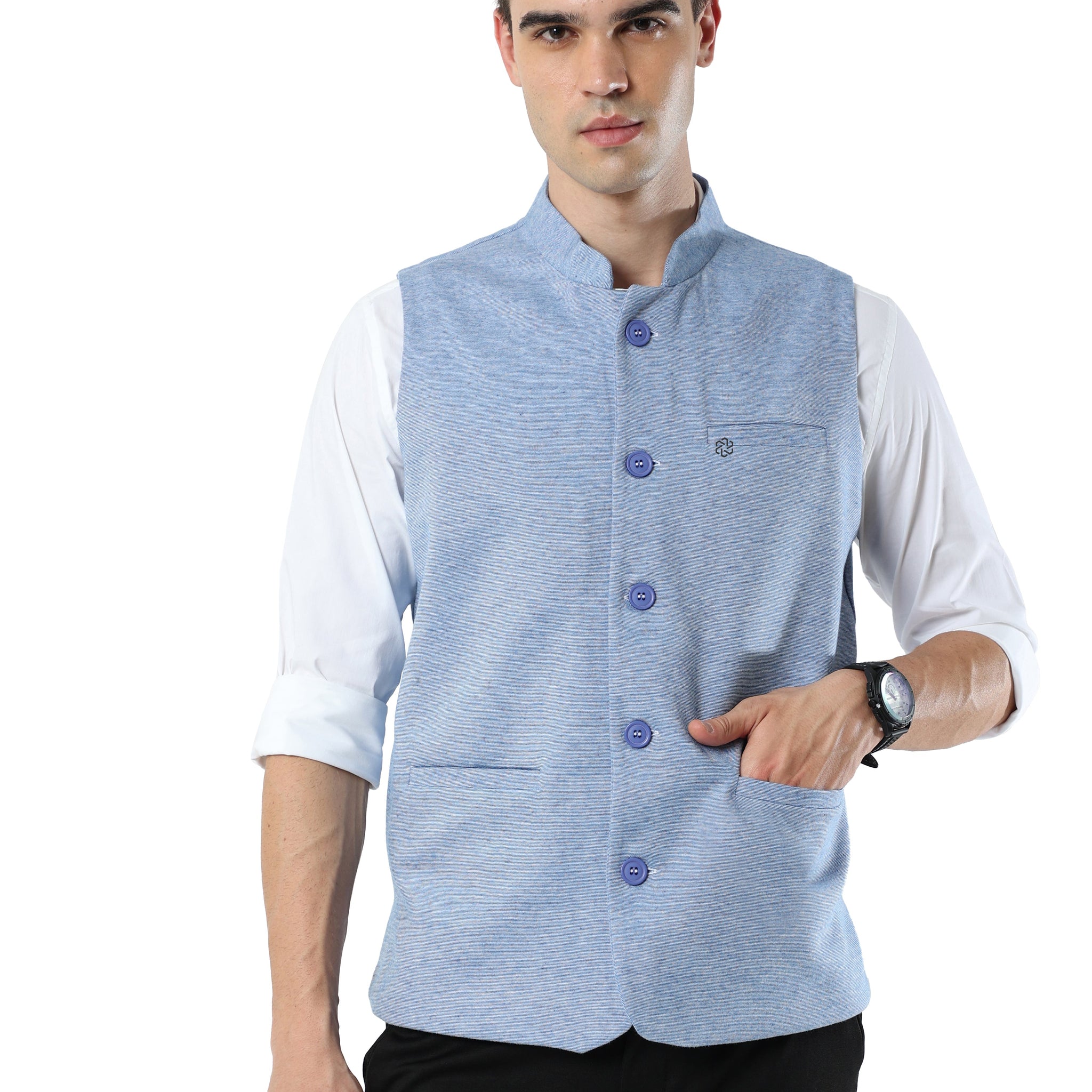 Mens Plus Size rPET with Recycled Cotton Modi Jacket's - Ink