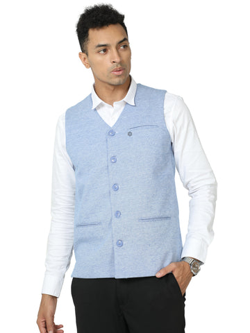 Men's Plus Size rPET SB V Neck Waistcoat's - Ink