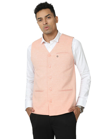 Men's Plus Size rPET SB V Neck Waistcoat's - Mandarin