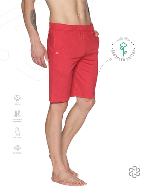 Men's Cotton Solid Lounge Shorts