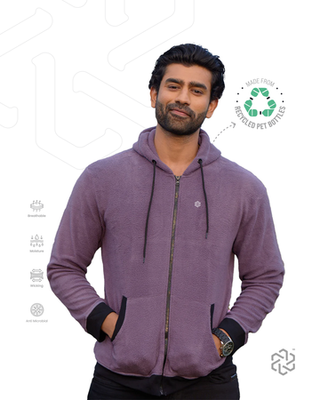 Men's Hoodie - Violet