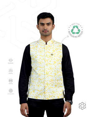 Mens rPET Printed Modi Jacket