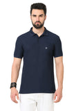 Plain Polo Tshirt for Men - Navy