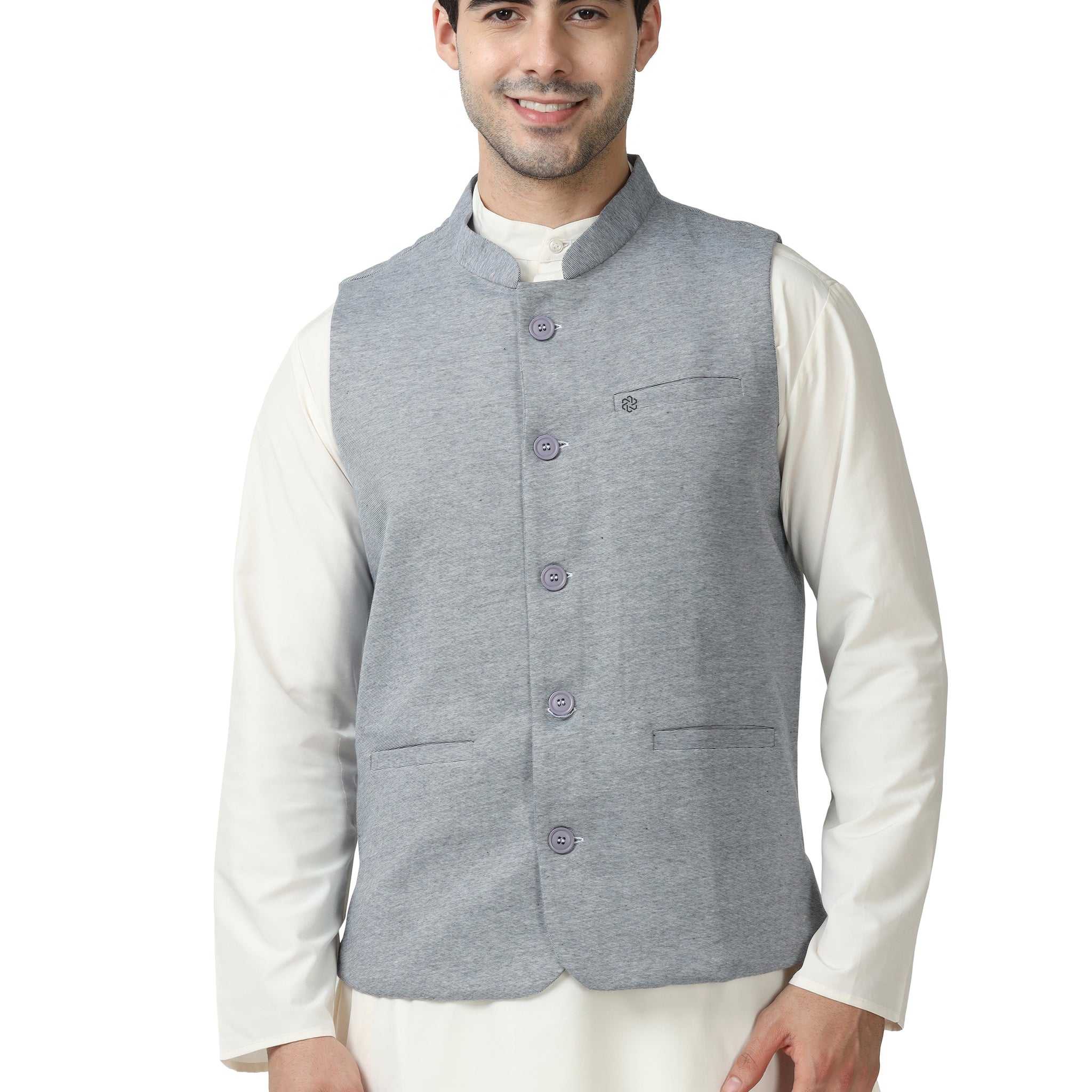 Mens Plus Size rPET with Recycled Cotton Modi Jacket's - Navy