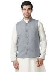 Mens Plus Size rPET with Recycled Cotton Modi Jacket's - Navy
