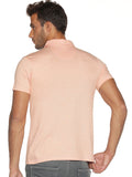 Mens solid Polo Tshirt Mandarin