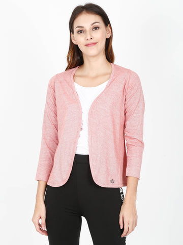 Women's rPET Shrug - Scarlet