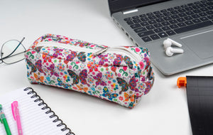 Elegant Printed Vanity Pouch - Pack of 1 (Size: 20x12x10)