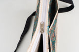 Multi Pocket Paisley Patterned Shoulder rPET Sling Bag